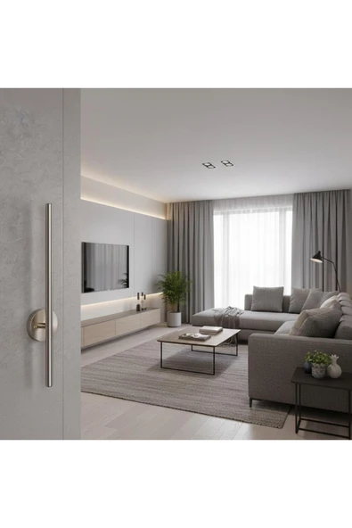 Elizim Home Lighting Çubuk krom ledli pilli aplik ürün görseli 1