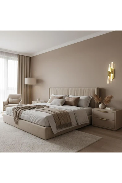 Elizim Home Lighting Damla 2 ledli pilli gold aplik ürün görseli 1