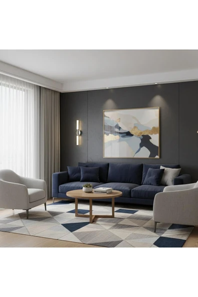 Elizim Home Lighting linea krom pilli aplik ürün görseli 1