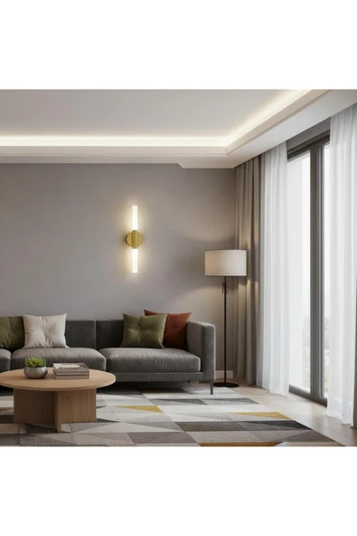 Elizim Home Lighting linea gold pilli aplik ürün görseli 1