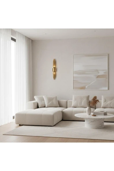 Elizim Home Lighting Elara ledli gold pilli aplik ürün görseli 1