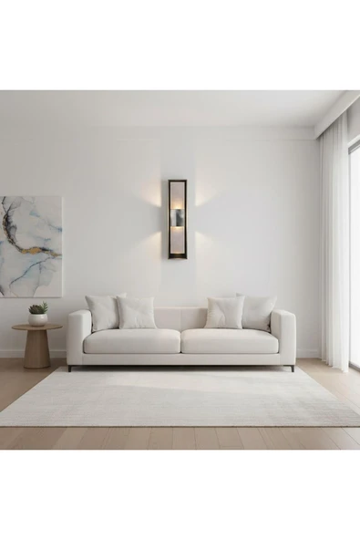 Elizim Home Lighting Dikey ledli pilli krom aplik ürün görseli 1