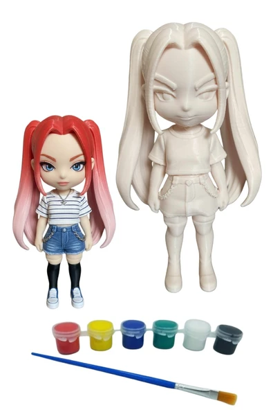 Kpop Mira Figürü 3d Baskı Boyama Seti ürün görseli 1