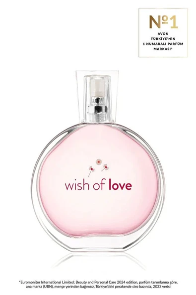 Avon Wish Of Love Kadın Parfüm Edt 50 Ml ürün görseli 1