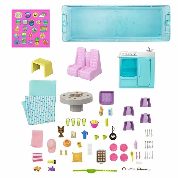 Barbie'nin YENİ Rüya Karavanı HCD46 - Resim 4