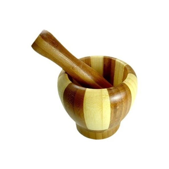 Bambu Havan (Ahşap) Büyük ürün görseli 1