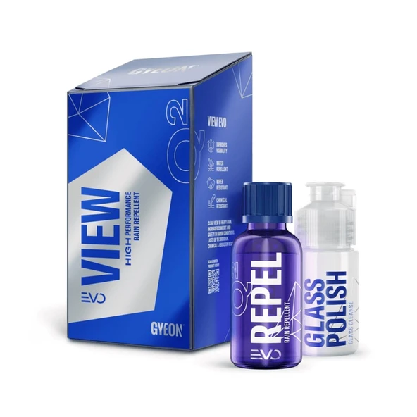 GYEON Q² View EVO Cam Su İtici Yağmur Kaydırıcı Seramik Kaplama 20 ML ürün görseli 1