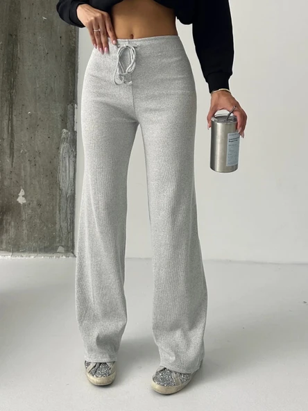 Fit comfort gri salaş pantolon ürün görseli 1