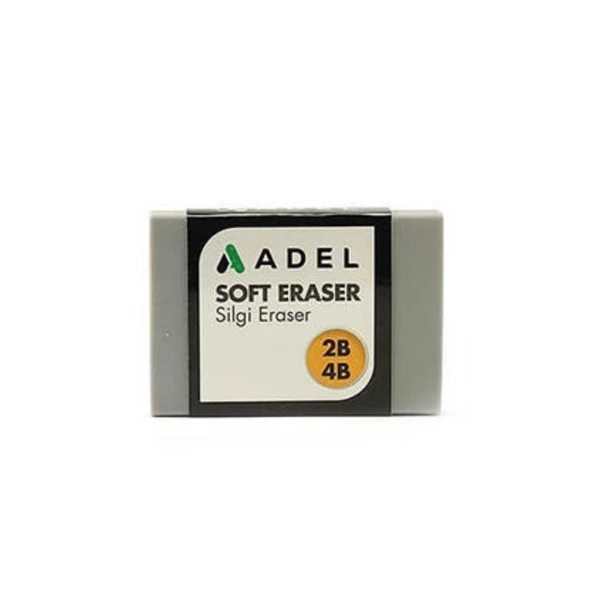 Adel Soft Eraser Silgi 2B-4B 008-Gri ürün görseli 1