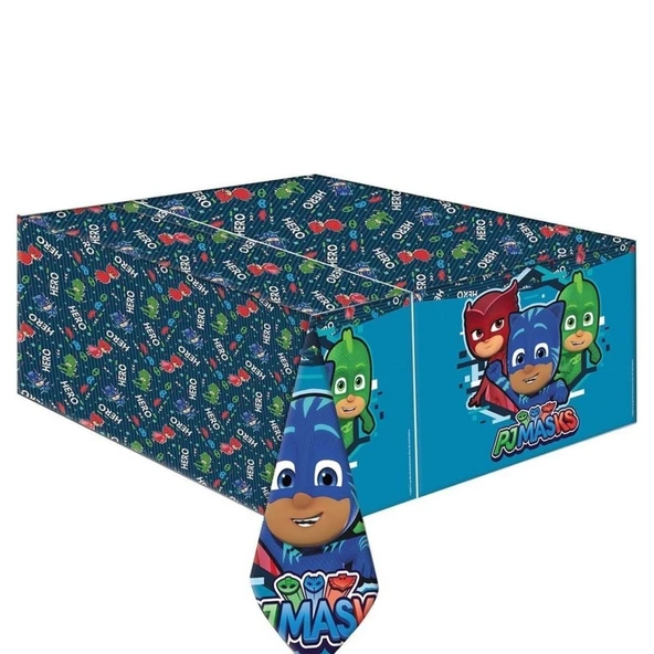 Balonevi Pj Masks Lisanslı Masa Örtüsü 120x180cm ürün görseli 1