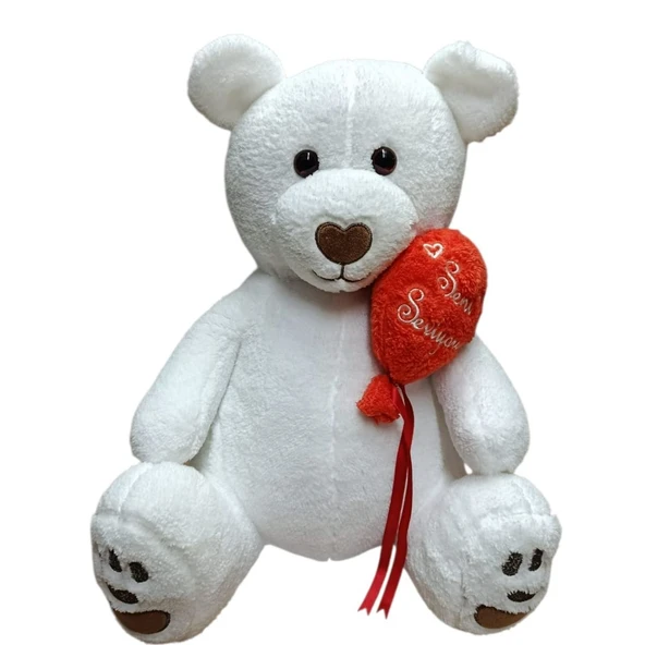 Uçar Oyuncak 50 Cm Beyaz Ayı UCR-005 ürün görseli 1