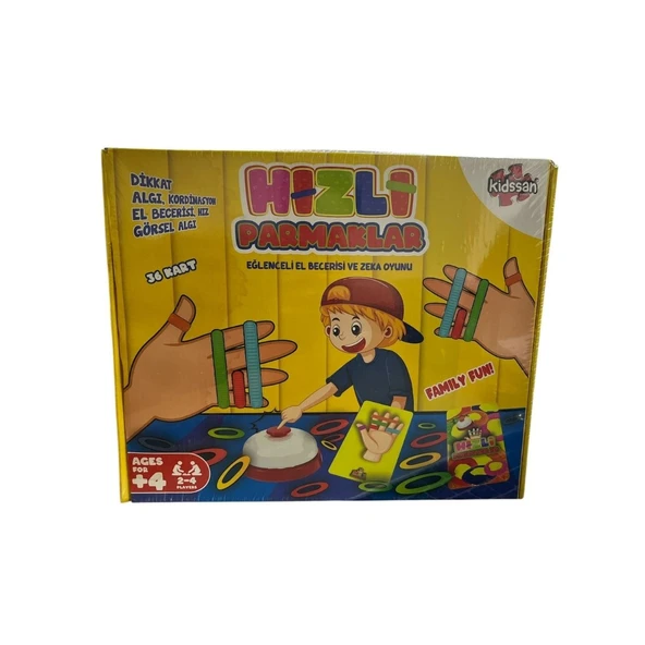 Kidssan Games Hızlı Parmaklar Eğlenceli El Becerisi Ve Zeka Oyunu ürün görseli 1