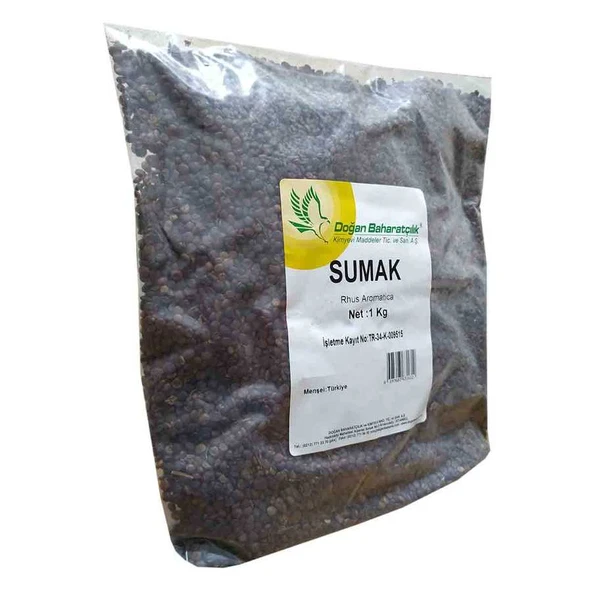 Sumak Tane Doğal 1000 Gr Paket - Resim 3