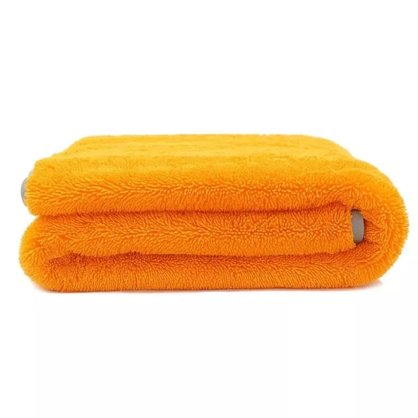 KLIN Drying Zero HD Plus Mikrofiber Kurulama Havlusu 950 GSM Uzun Tüylü (Turuncu) - 90x70 cm ürün görseli 1