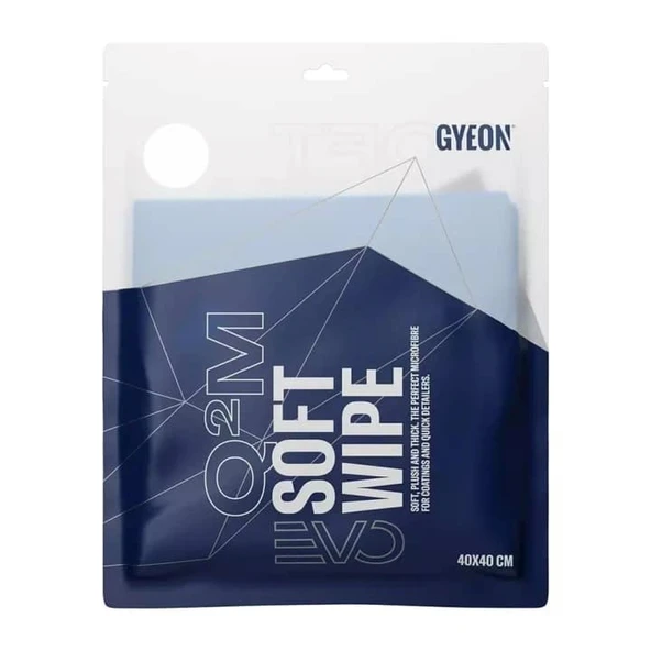 Gyeon Q²M SoftWipe EVO Lazer Kesim Peluş Pasta Cila Bezi - 40x40 CM ürün görseli 1