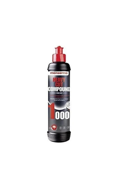 MENZERNA 1000 Heavy Cut Compound Çizik Giderici Kalın Pasta 250 ML ürün görseli 1