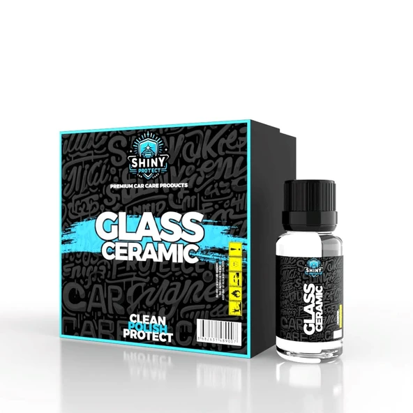 Shiny Protect Glass Ceramic Yağmur Su Kaydırıcı Cam Seramik Kaplama 30mL ürün görseli 1