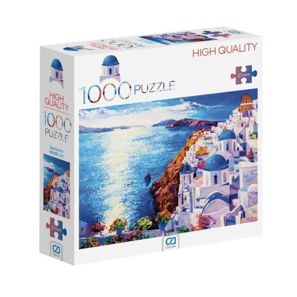 Ca Games 1000 Parça Santorini Puzzle 7034 ürün görseli 1