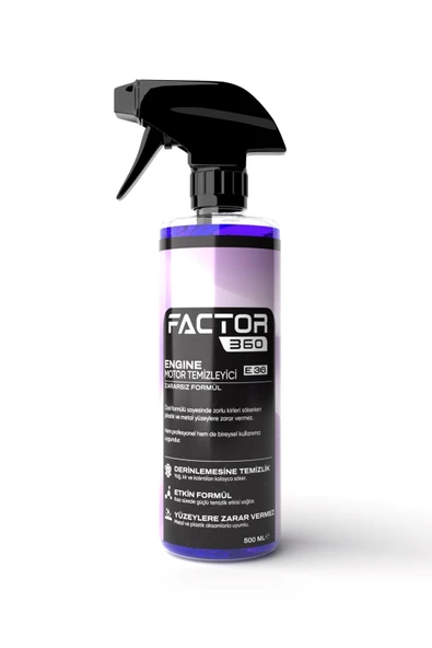 Factor360 Engine Motor Temizleyici 500 ML ürün görseli 1