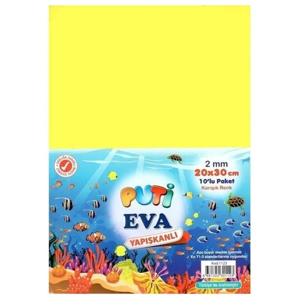 Puti Yapışkanlı Eva 10lu 1123 ürün görseli 1