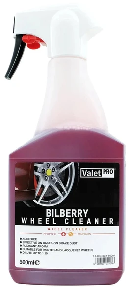 Valet Pro Bilberry Wheel Cleaner - Jant Temizleyici 500 ML ürün görseli 1