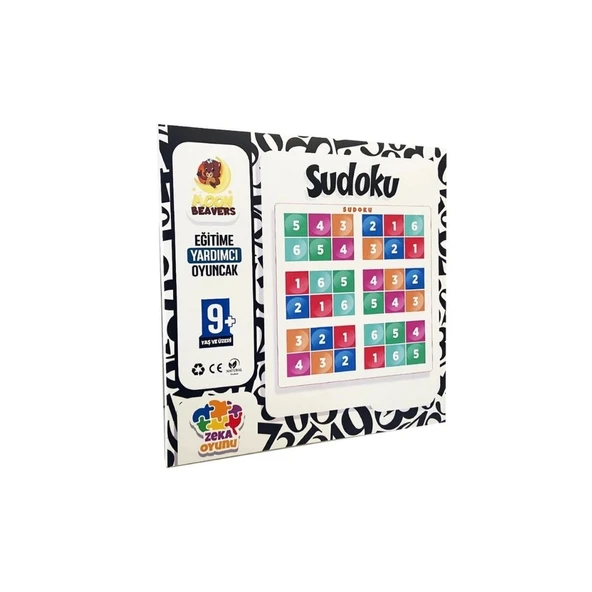 Moon Beavers Ahşap Sudoku 83004 ürün görseli 1