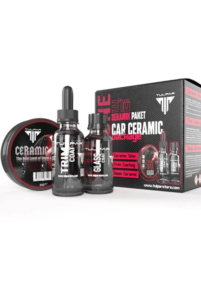 Ultimate Seramik Koruma Seti – Trim Seramik, Cam Seramik, Seramik Wax + Hediyeli Uygulama Kiti ürün görseli 1
