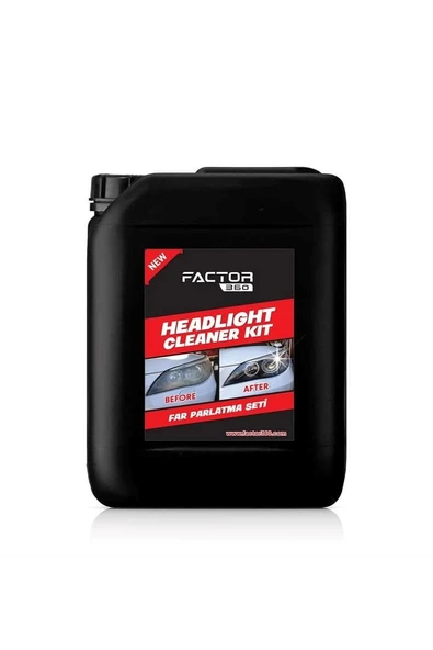 Factor360 Buharlı Far Temizleme ve Parlatma Sıvısı 20 KG ürün görseli 1