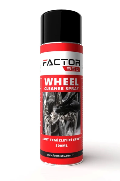 Factor360 Otomobil Araç Jant Temizleyici Aerosol 500 ML ürün görseli 1