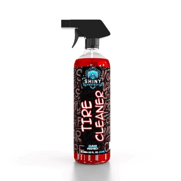 Shiny Protect Tire Cleaner Otomobil & Motosiklet Lastik Temizleyici 600 ML ürün görseli 1