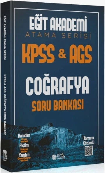 KPSS AGS Coğrafya Atama Serisi Soru Bankası Eğit Akademi ürün görseli 1
