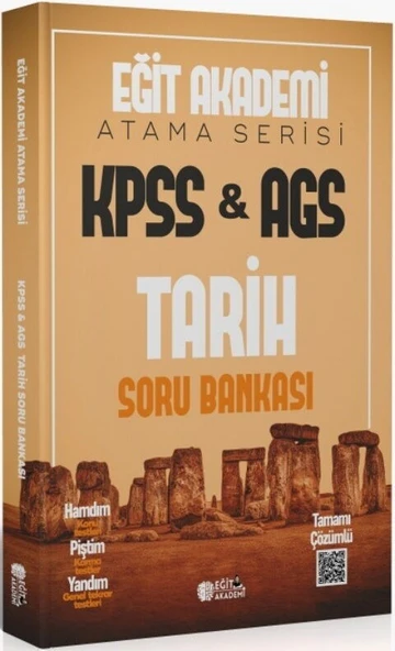 KPSS AGS Tarih Atama Serisi Soru Bankası Eğit Akademi ürün görseli 1