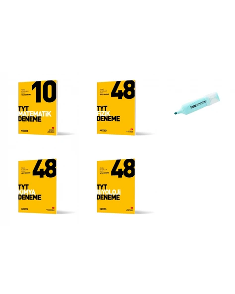 TYT Matematik Fizik Kimya Ve Biyoloji Deneme ürün görseli 1
