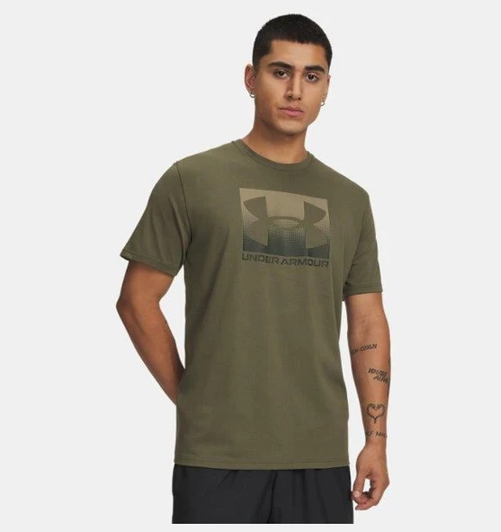 UA M BOXED SPORTS UPDATED SS Marine OD Green Marine OD Green XL ürün görseli 1