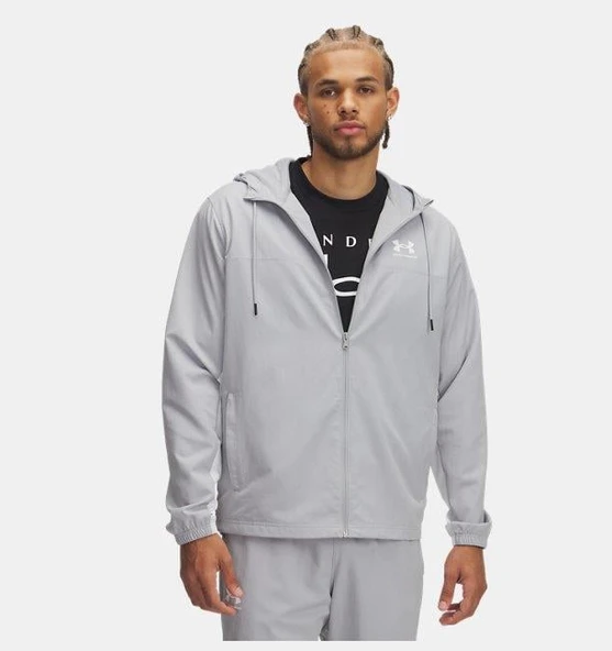 UA Rival Wvn Windbreaker Siyah Siyah XS ürün görseli 1
