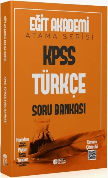 KPSS Türkçe Atama Serisi Soru Bankası Eğit Akademi ürün görseli 1