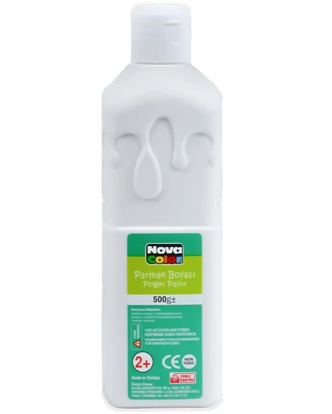 Nova Color Parmak Boyası 500 Gr Beyaz ürün görseli 1