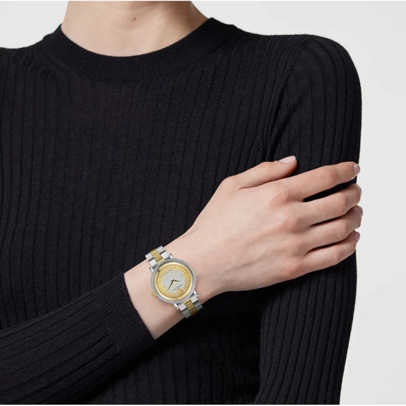 Versace VRSCVE7F00423 Kadın Kol Saati - Resim 4