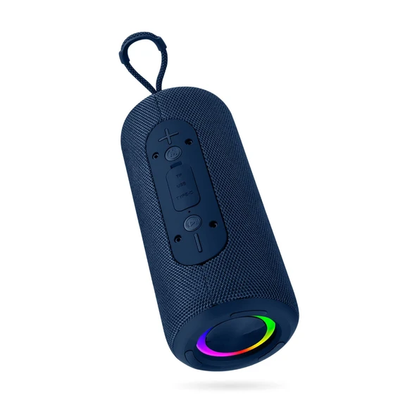 Polosmart FS102 Kablosuz Bluetooth RGB Aydınlatmalı Hoparlör Speaker 5W Navy ürün görseli 1