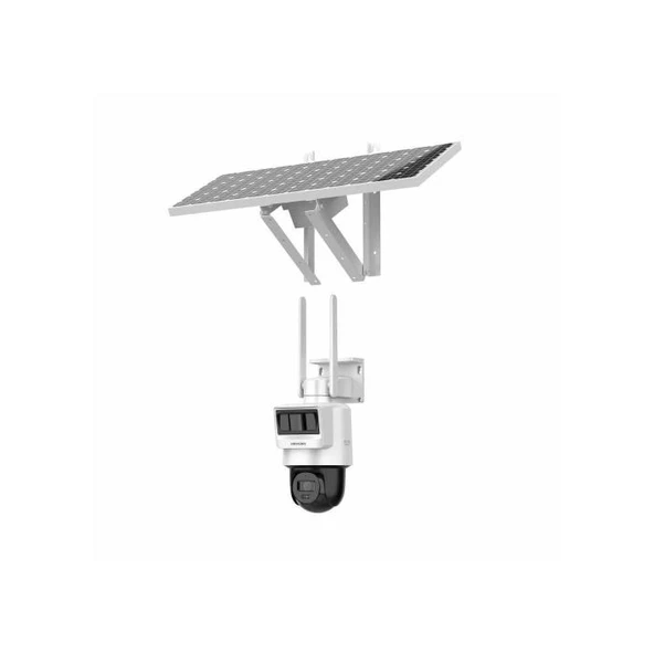 HIKVISION DS-2DE2C400IWG-K/4G/C05S10, 4Mpix,   2.8mm, 30Mt Gece Görüşü, Dahili Mikrofon, PIR+RADAR,  4G, Solar  PT IP Kamera ürün görseli 1