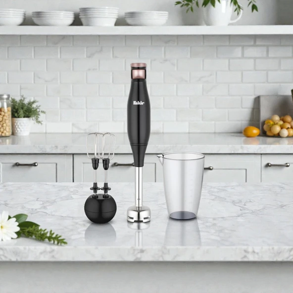 FAKİR Blender Set Black&Rosie Stor ürün görseli 1
