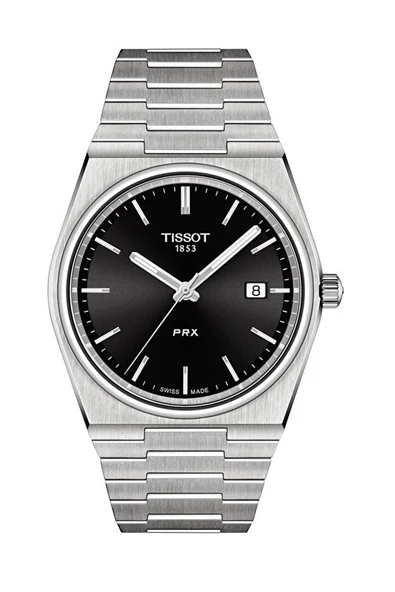 Tissot PRX 40mm T137.410.11.051.00 Çelik Kordon Siyah Erkek Kol Saati ürün görseli 1
