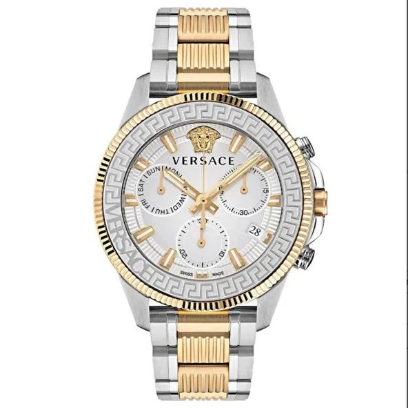 Versace VRSCVE3J00522 Erkek Kol Saati - Resim 4