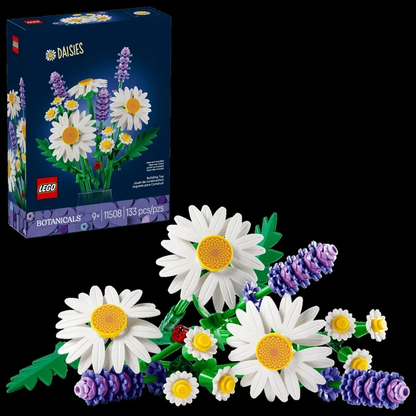 Lego Botanical Collection Daisies 11508 ürün görseli 1