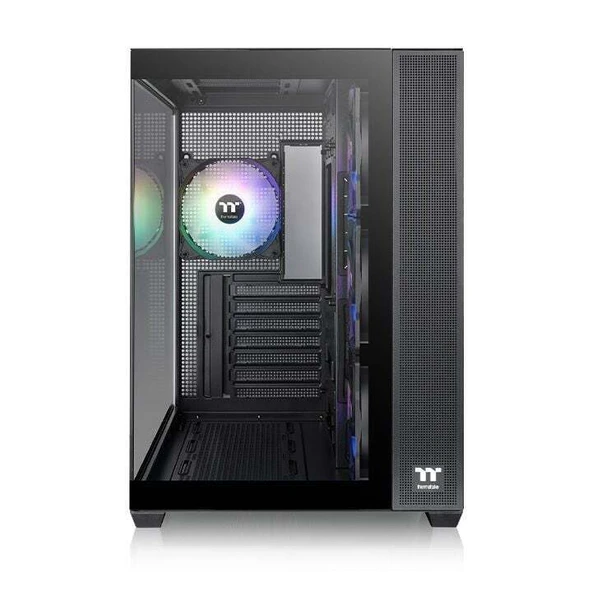 THERMALTAKE View 380 Siyah 4x120mm ARGB Fanli Back-Connect Destekli Bilgisayar Kasasi PSU yok ürün görseli 1