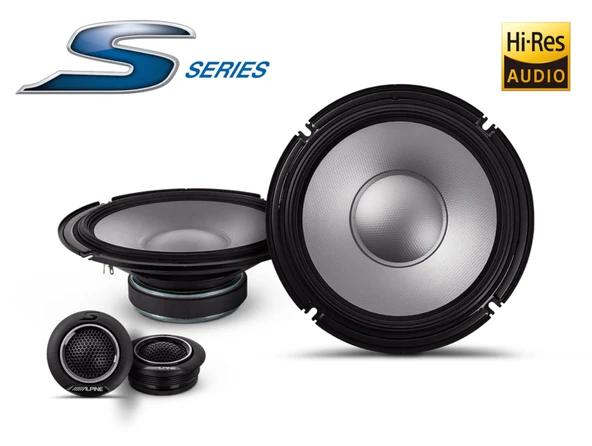 Alpine S2-S80C  20cm Birleşik 2 Yollu Hoparlör ürün görseli 1