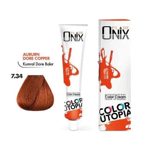 Morfose Onix Tüp Saç Boyası 7.34 Kumral Dore Bakır 60 ml ürün görseli 1
