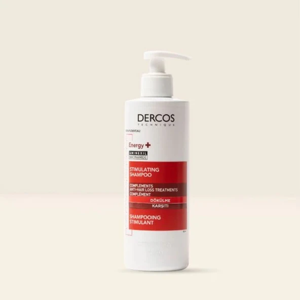 VİCHY DERCOS ENERGİSANT SAÇ DÖKÜLMESİNE KARŞI ŞAMPUAN 400 ML ürün görseli 1