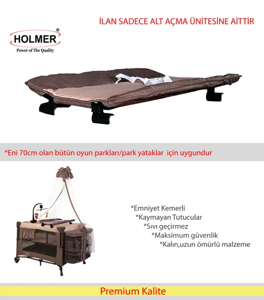 Holmer Alt Açma Ünitesi(Park Yatak/Oyun Parkları İçin) ürün görseli 1