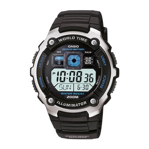 Casio Digital Ae-2000w-1avdf Erkek Kol Saati ürün görseli 1